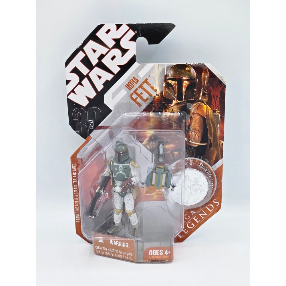 Star Wars Saga Legends Boba Fett Action Figure 30th Anniversary